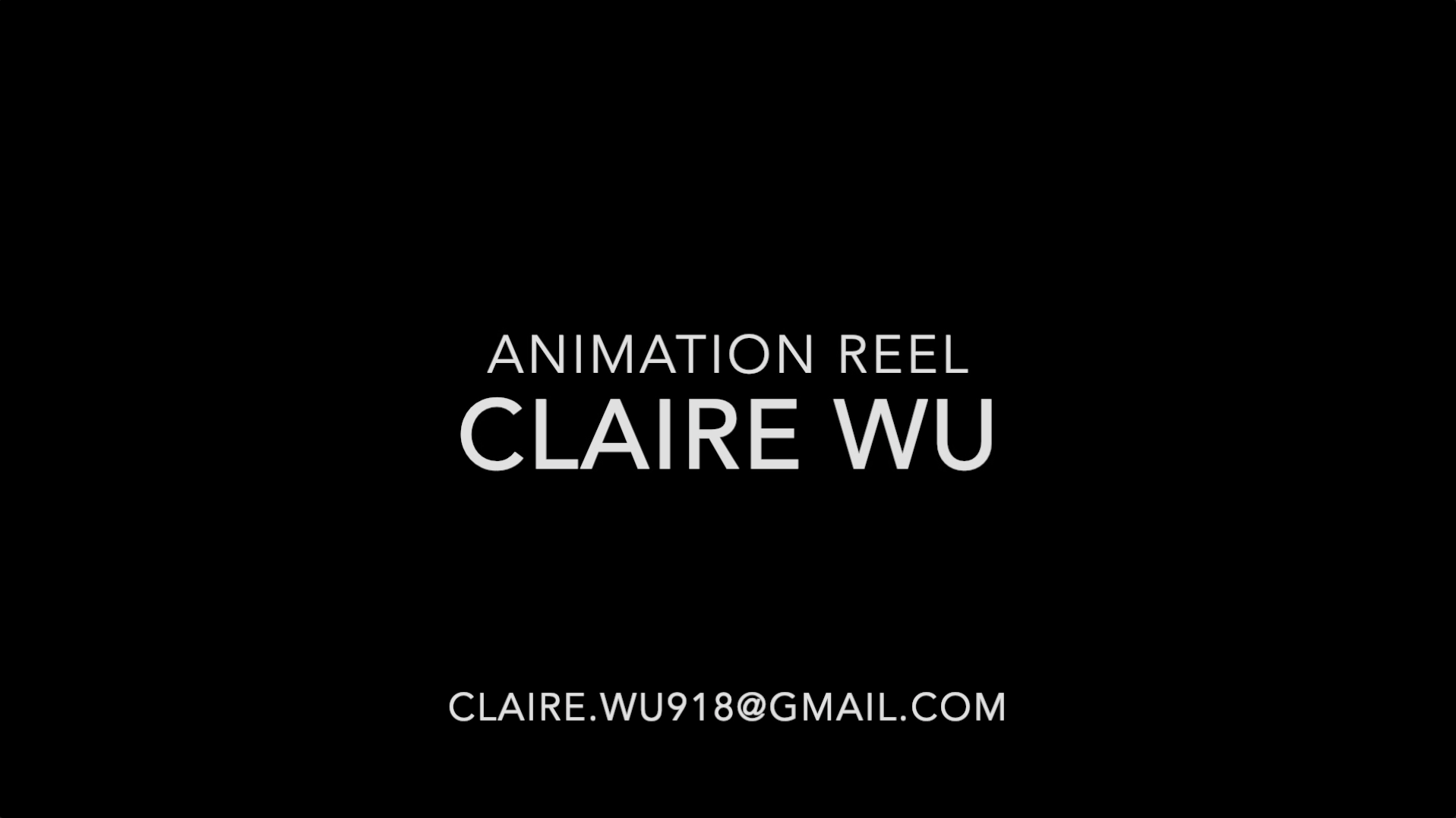 Animation Reel Thumbnail